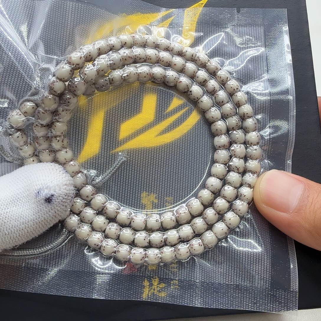 星月菩提吊坠45梵天粉冰针尖星河豚6左右108一物一图