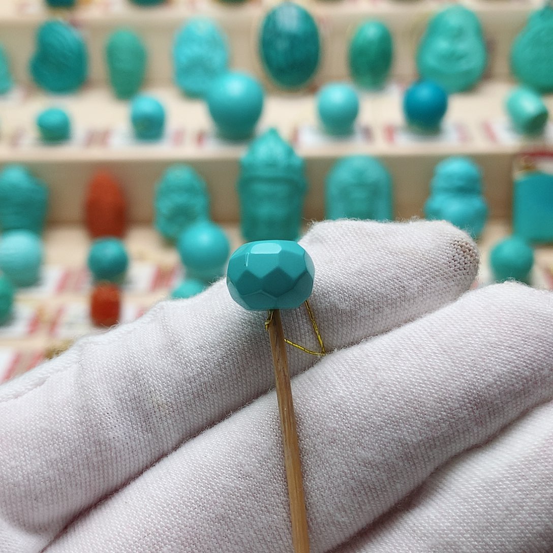 绿松石珠宝奇石未镶嵌