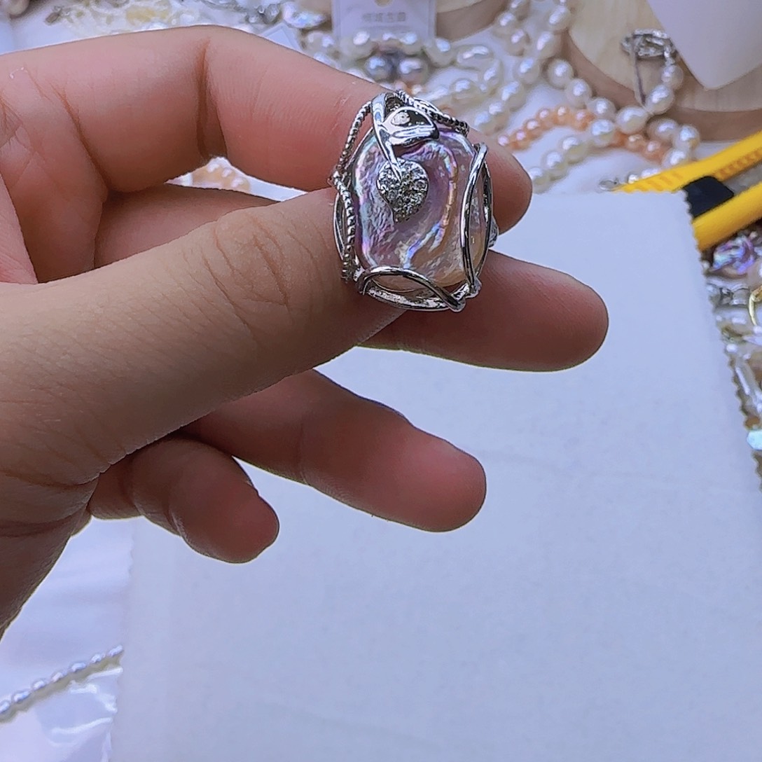 未镶嵌淡水珍珠项链定制971