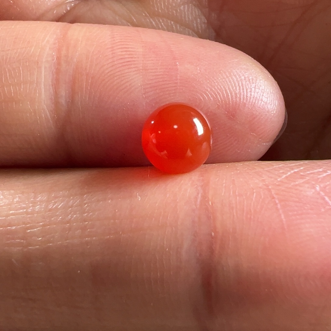 南红玛瑙圆珠6.5未镶嵌