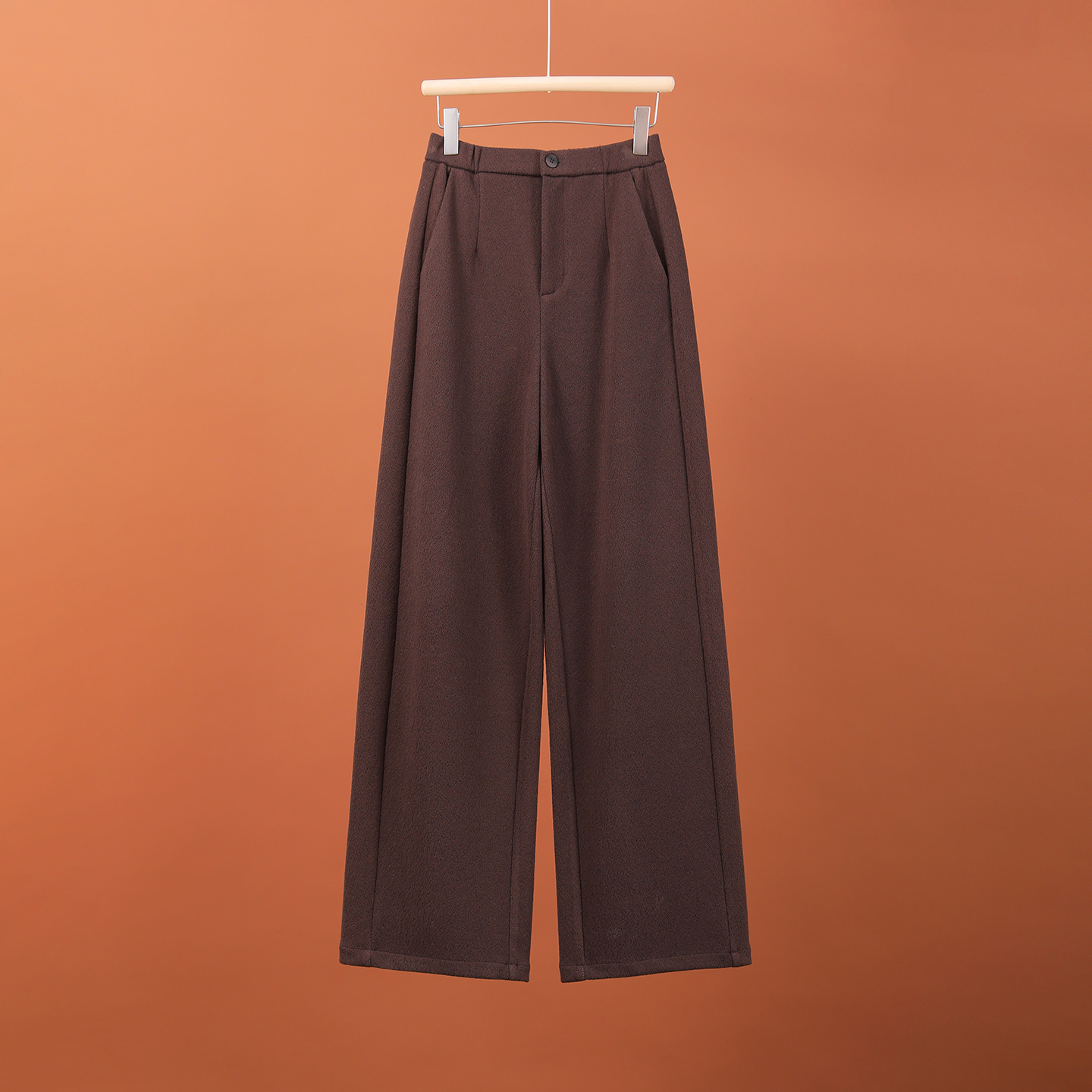 K11B-58662 品质柜货！精裁！女士时尚简约舒适纯色百搭高腰休闲裤