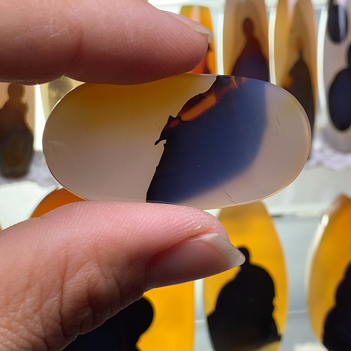 玛瑙/玉髓颈饰未镶嵌170