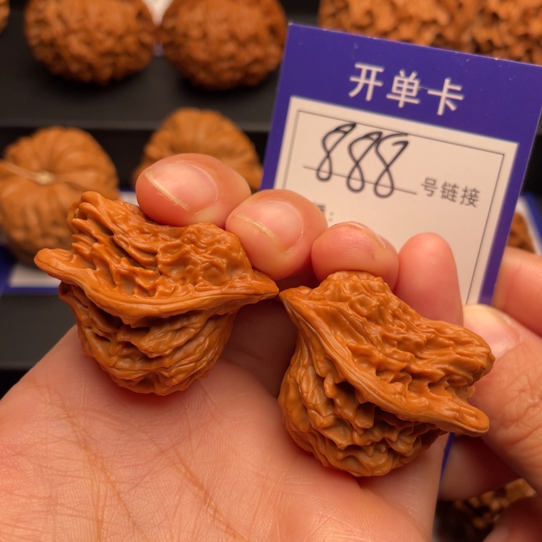 把件文玩核桃小鸟888号