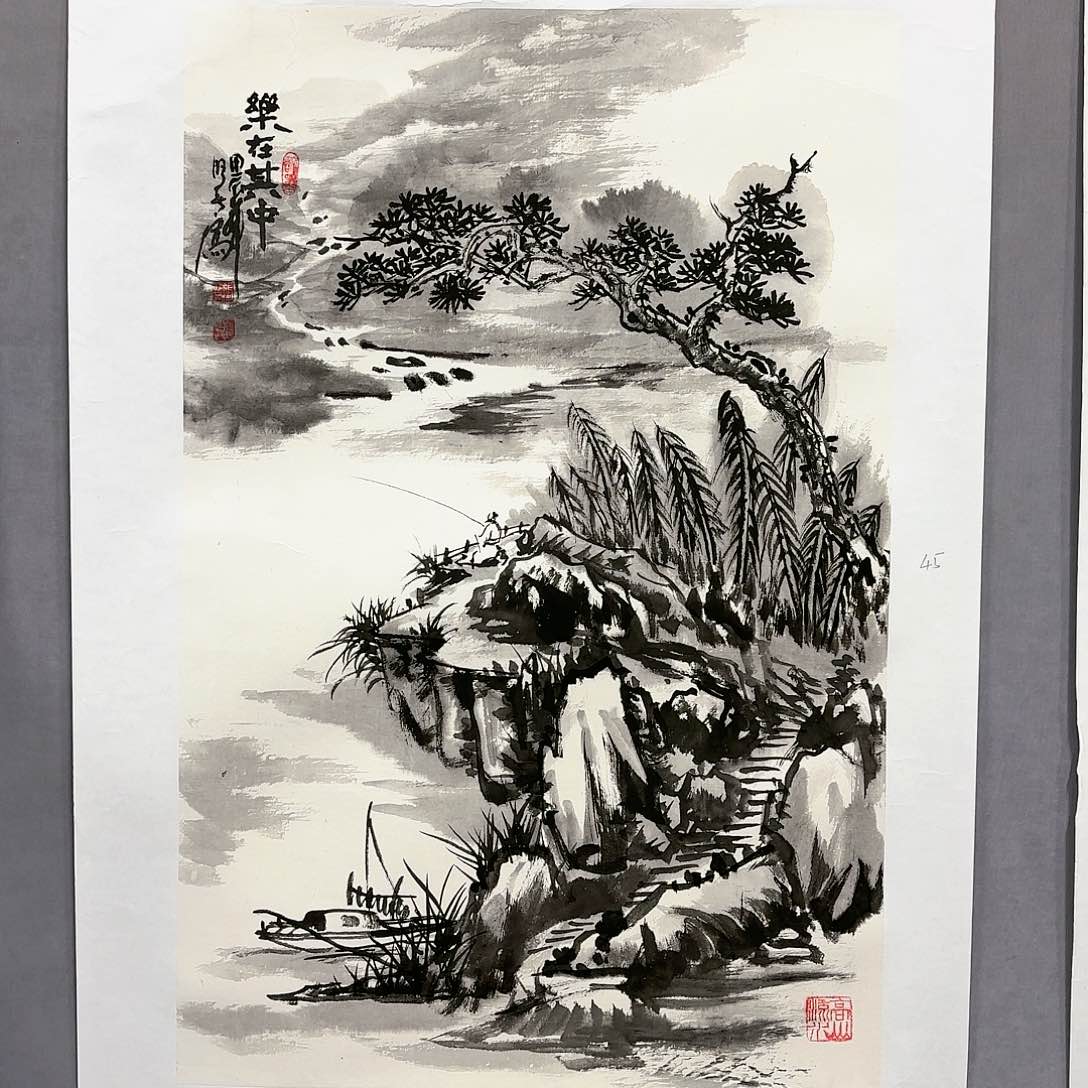 国画国画纯手绘作品请放心去藏