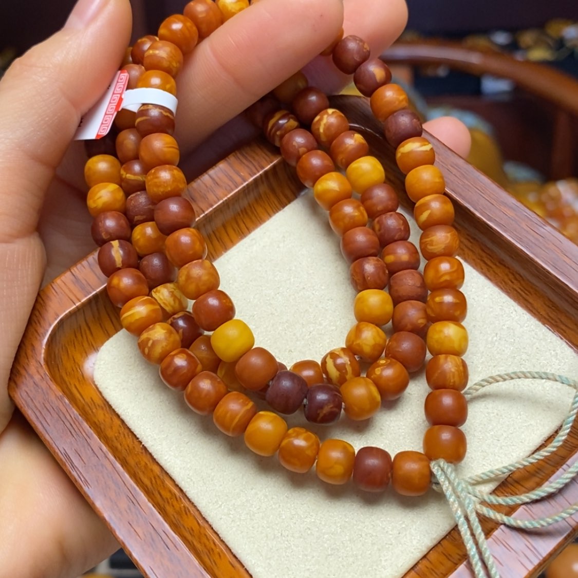 【闪购商品】蜜蜡颈饰未镶嵌项链