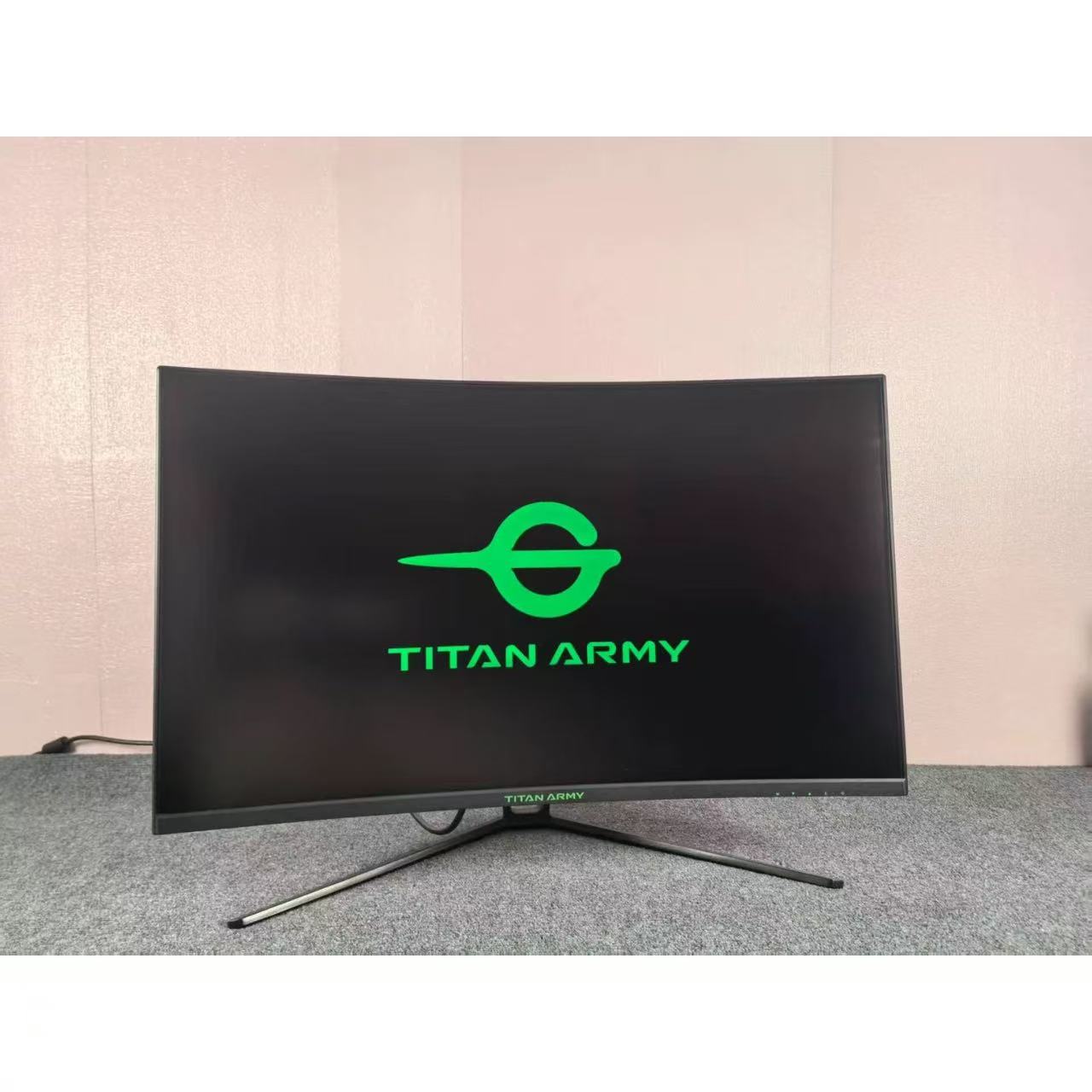 9新 TITAN ARMY/泰坦军团 电竞高刷2K165hz/4k60hz显示器黑色简约