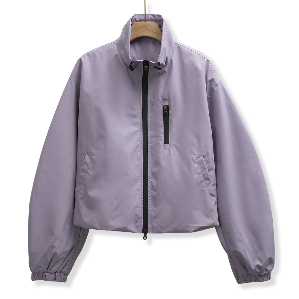 轻奢时尚设计感气质百搭冲锋衣夹克外套2303-341-2753