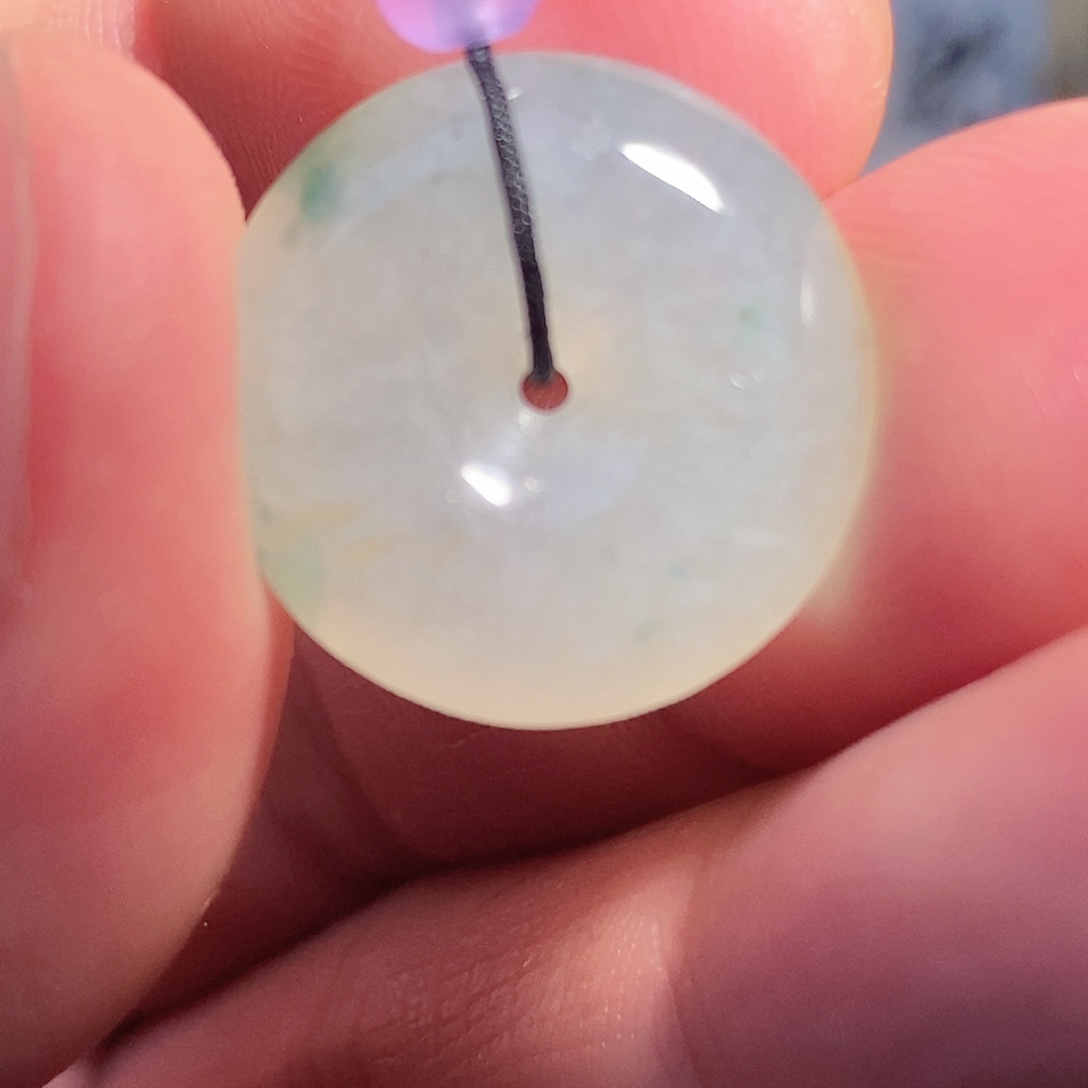 翡翠未镶嵌颈饰007