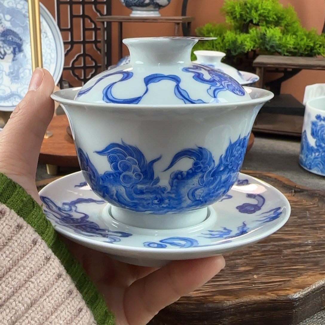 景德镇陶瓷手绘茶具020