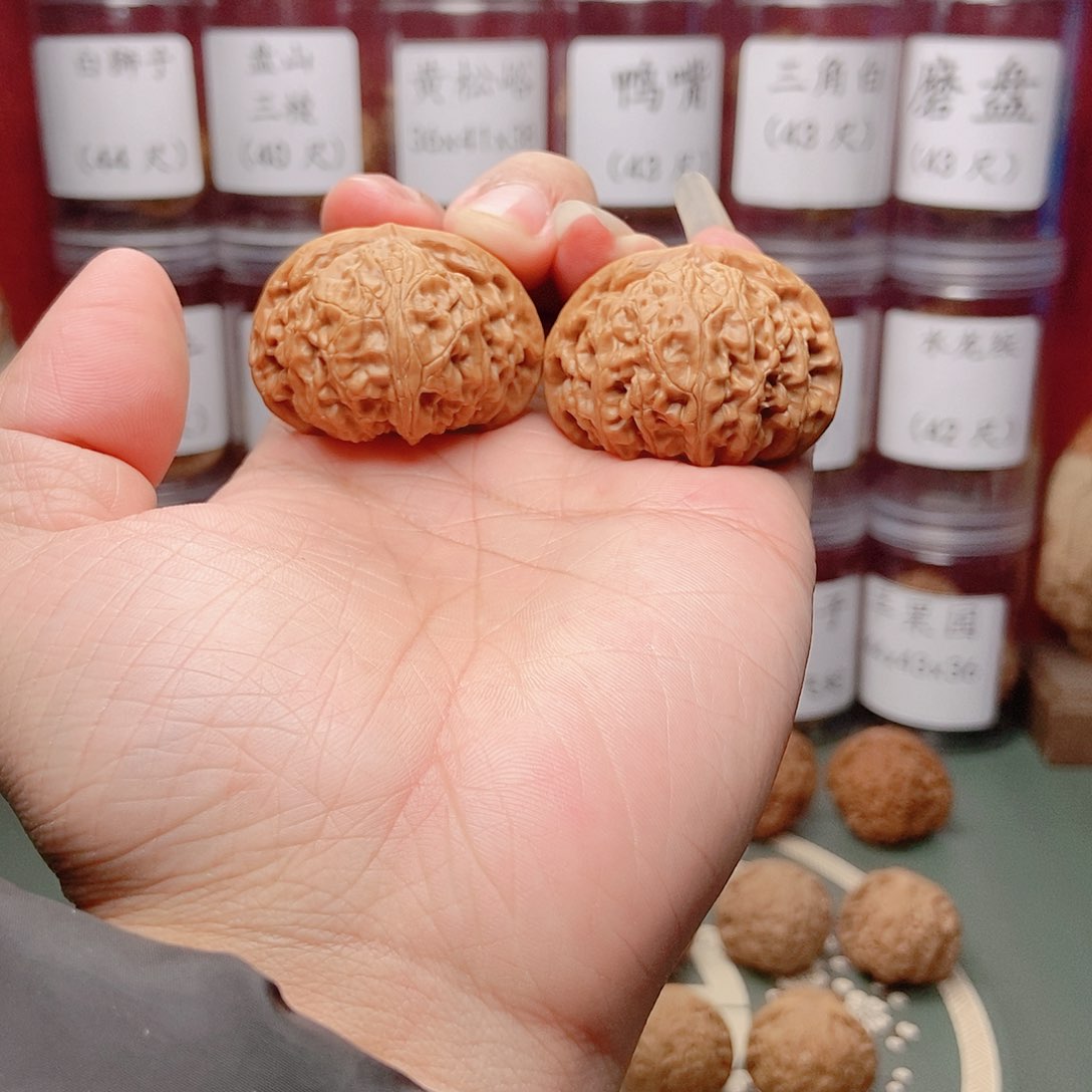 文玩核桃把件宫灯42