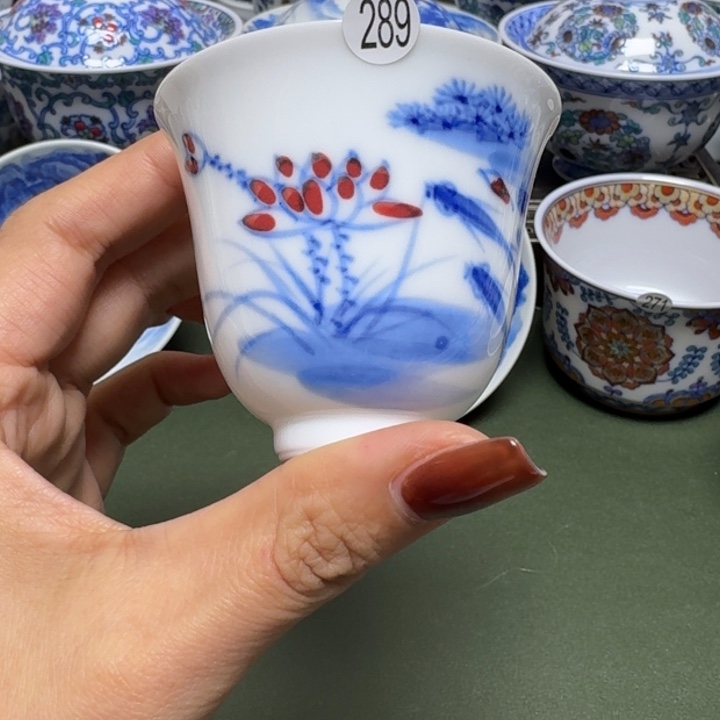 沙沙手工手绘茶具289