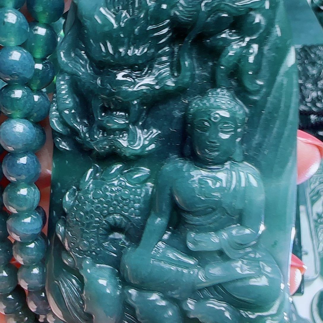 翡翠挂件未镶嵌A货翡翠多样性发其一888888