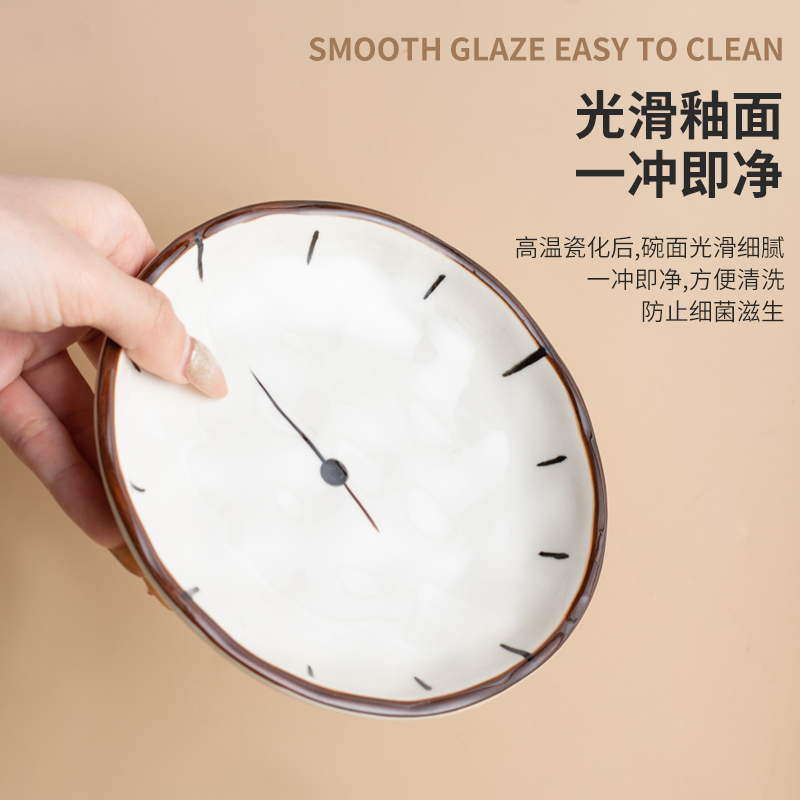 陶瓷宠物碗猫碗防打翻碗硅胶盘猫狗零食碟辅食盘餐前盘防滑幼猫碗