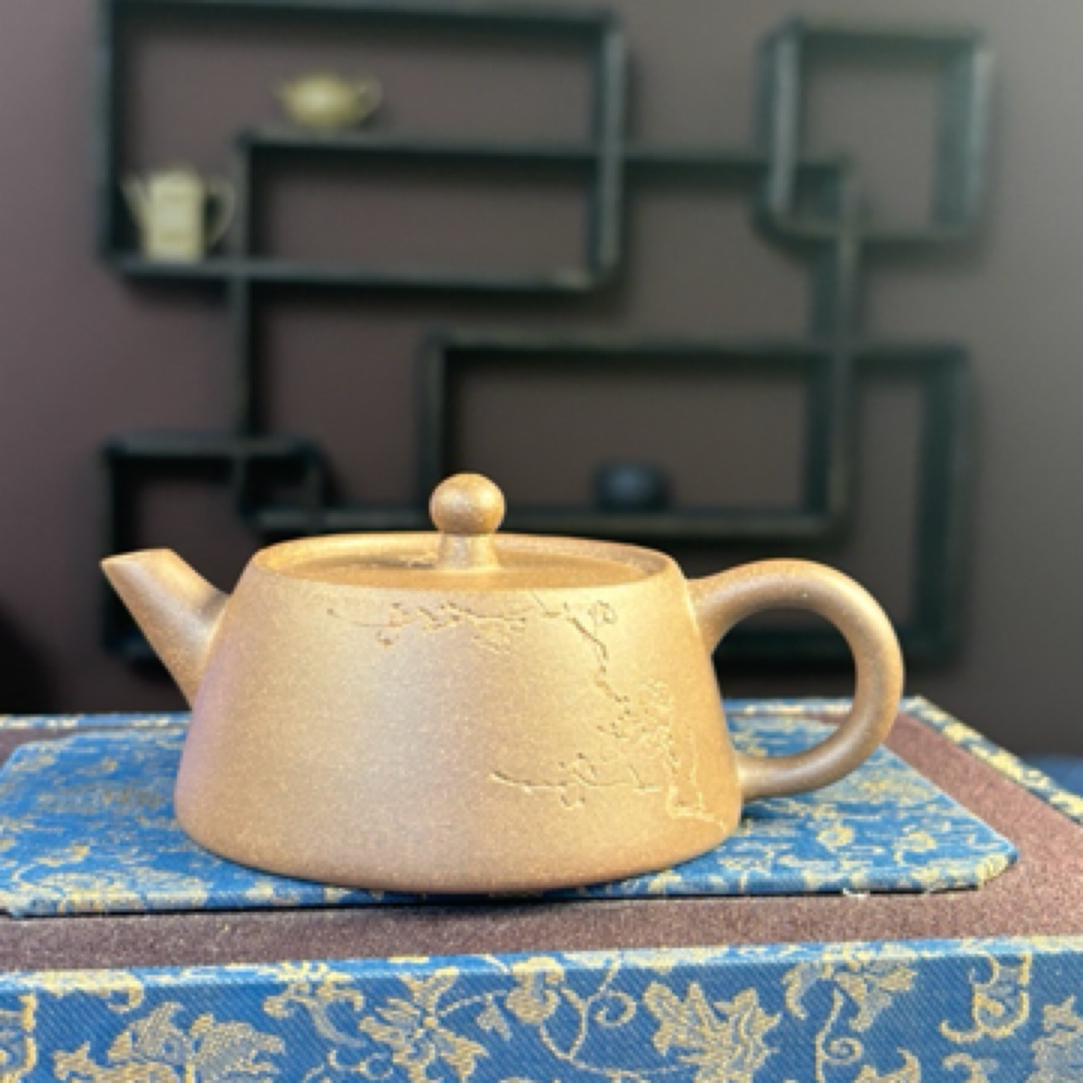 紫砂原矿老段《沾香》壶