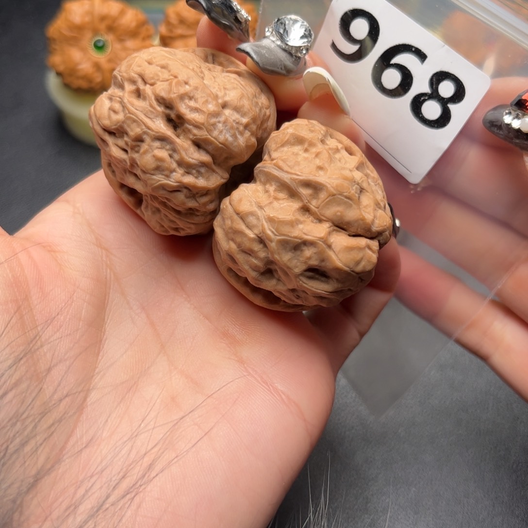 文玩核桃把件蛤蟆39➕/43