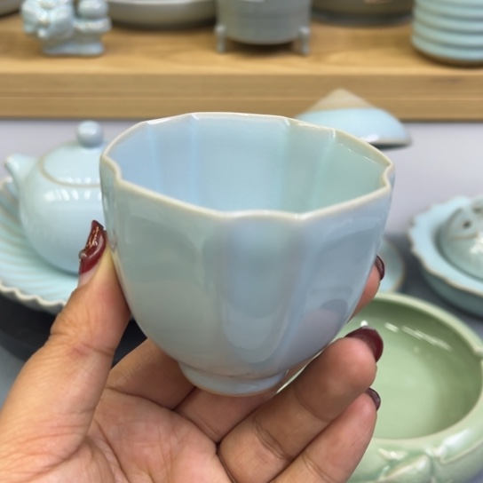 杯子不开片五方闻香