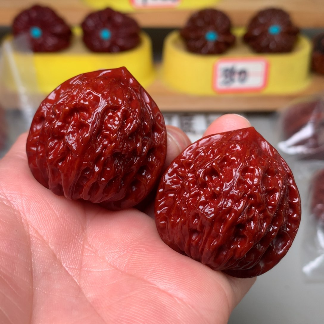 文玩核桃把件公子帽