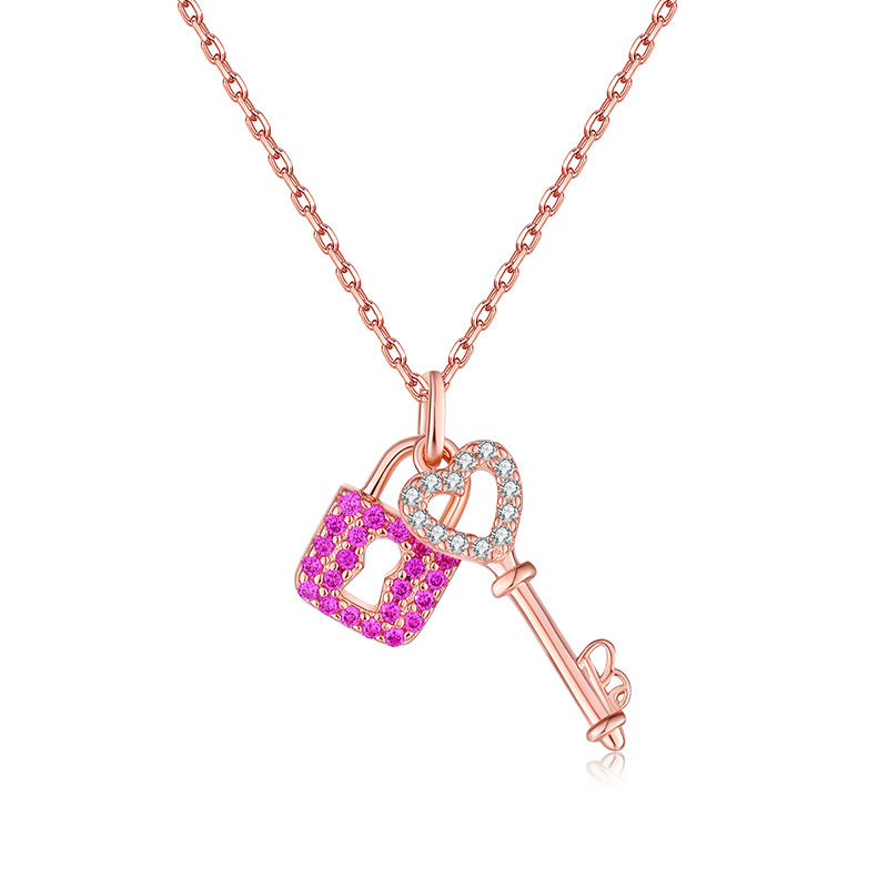 坠链均925银合成锆石 IME【Barbie芭比联名 官方正品】B0068