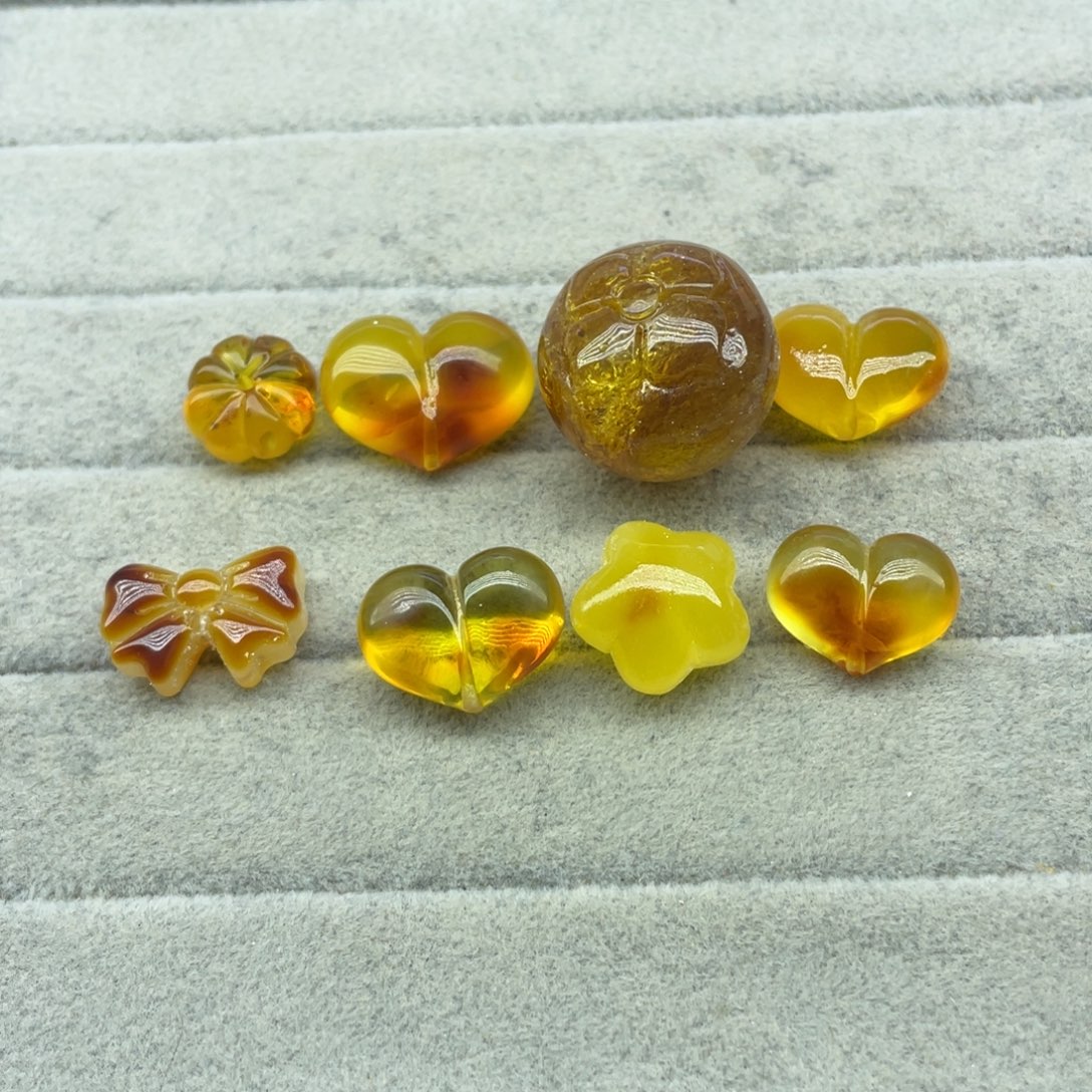 *****琥珀未镶嵌裸石天然琥珀蜜蜡