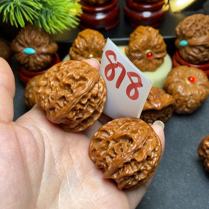 文玩核桃把件宁36谁会878