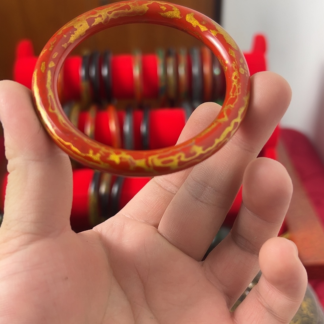 萧***程非金属树脂大漆工艺品手工制作