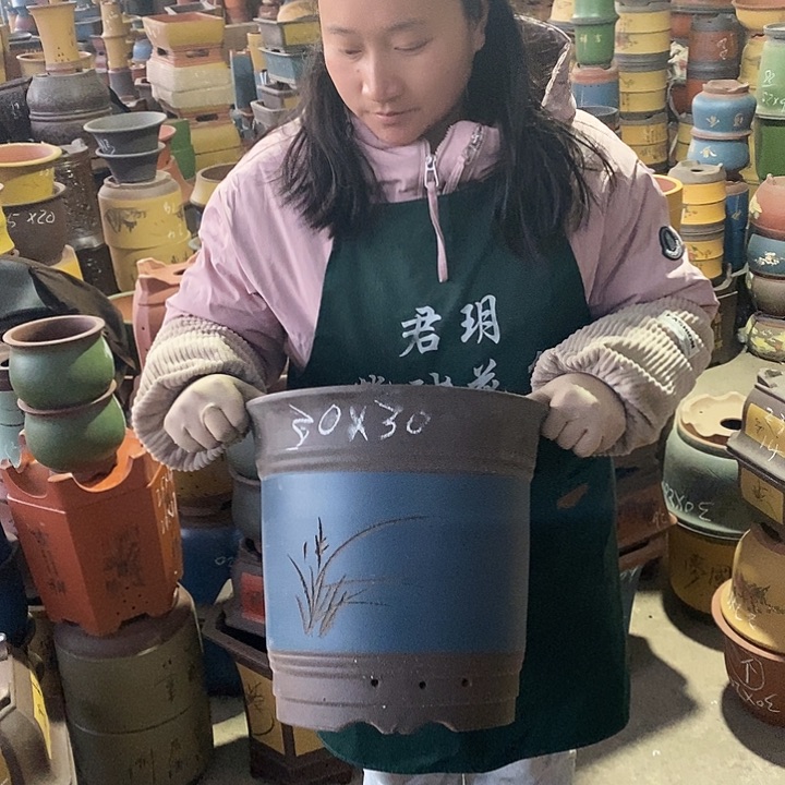 紫砂花盆紫砂花盆盆栽花卉苗木种植