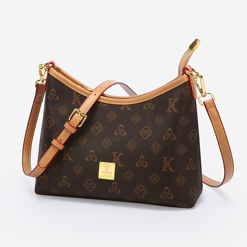 单根复古风斜挎款印花字母单肩包中号经典秋冬轻奢