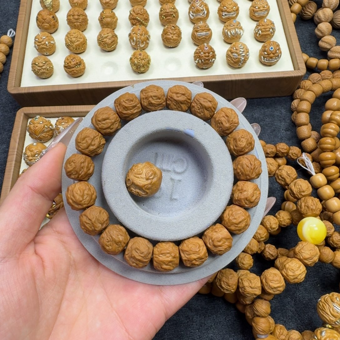 13龙蛇➕山君单颗雕刻