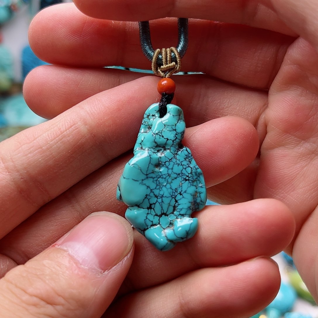 绿松石珠宝奇石未镶嵌