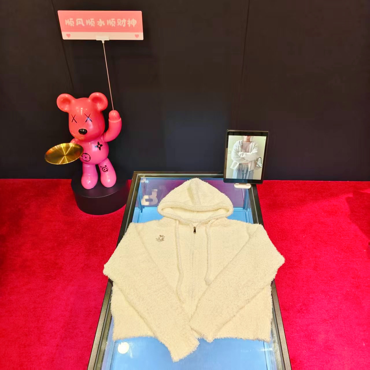 +203 新款针织衫秋季开衫连帽长袖上衣时尚百搭