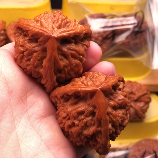 文玩核桃吊坠星**4核桃