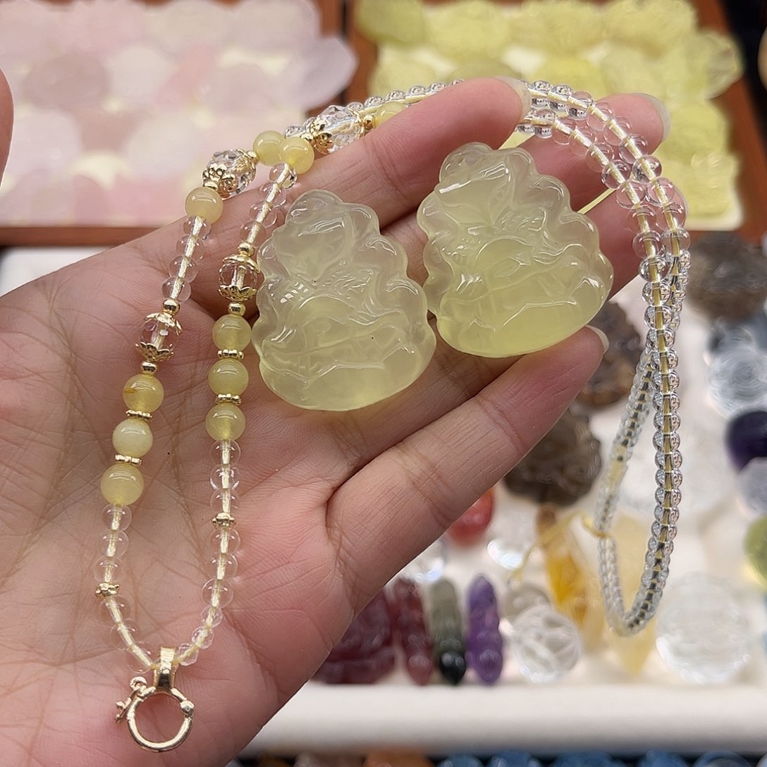 水晶珠宝半成品未镶嵌95