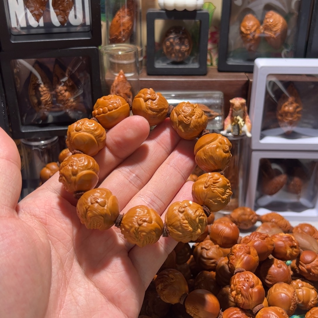 渔***夫橄榄核手串/手链手工经典恶僧