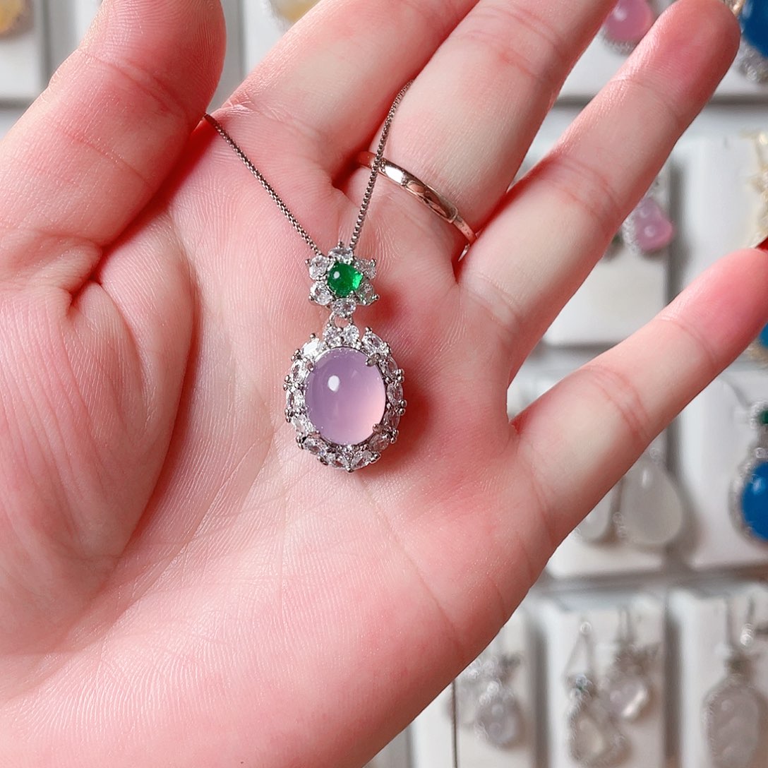 玛瑙/玉髓吊坠(赠链)未镶嵌