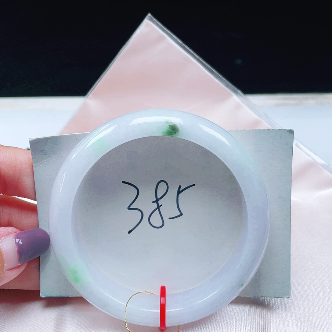 翡翠未镶嵌手镯缅甸翡翠57+