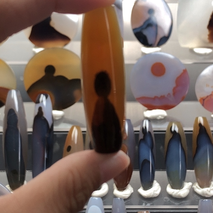 玛瑙/玉髓未镶嵌珠宝半成品308