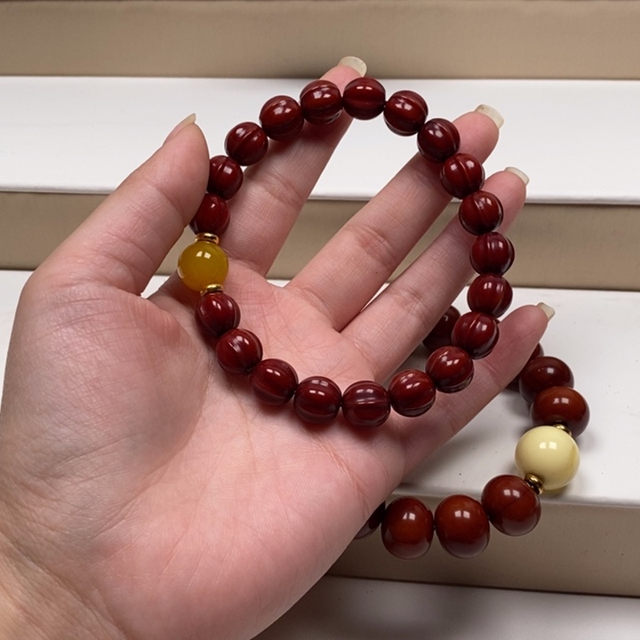 核桃手串/手链锅***店猴头雕刻