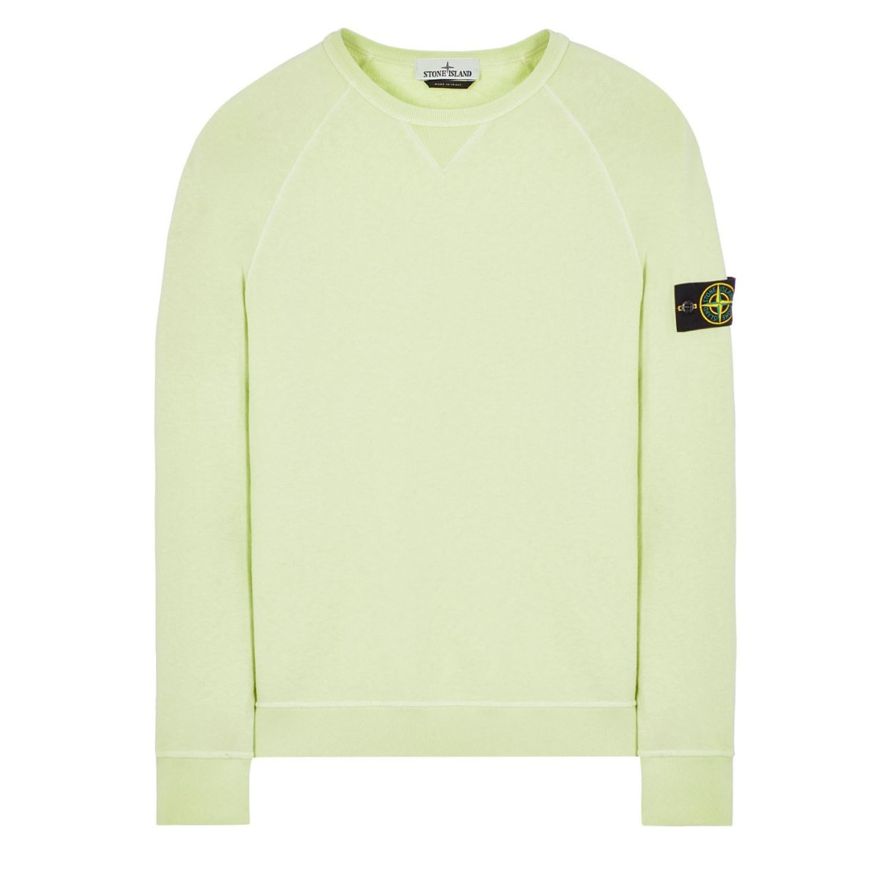 【大码特价】Stone Island石头岛 针织圆领卫衣 浅绿色 男女同款