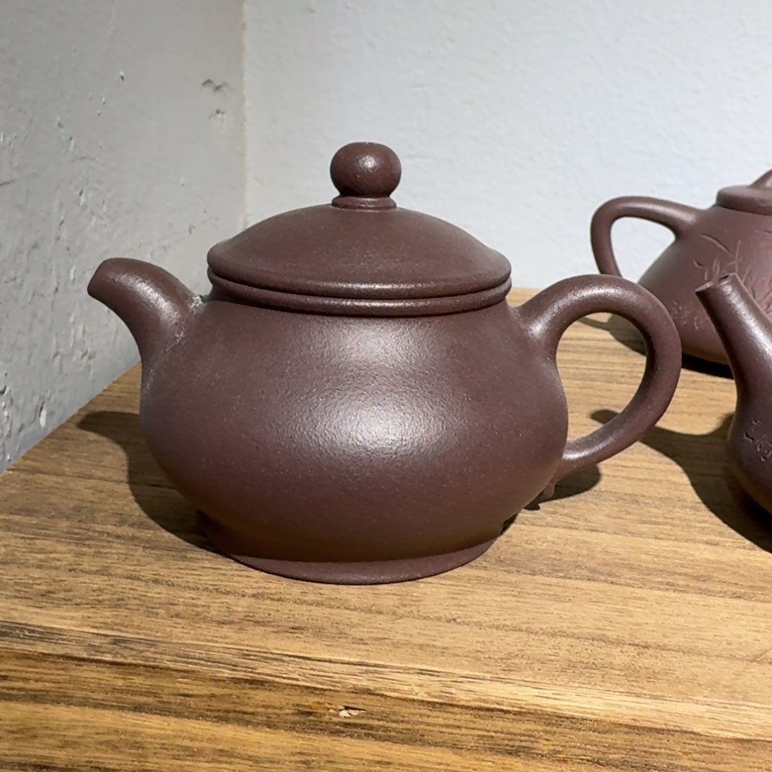 紫泥茶壶天青180毫升b