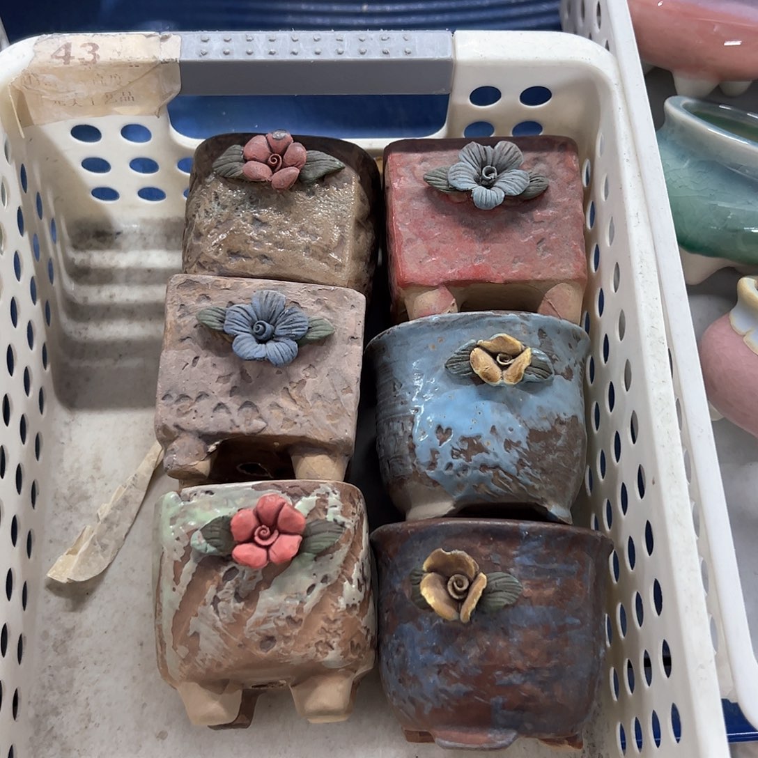 陶瓷多肉小花盆@@43