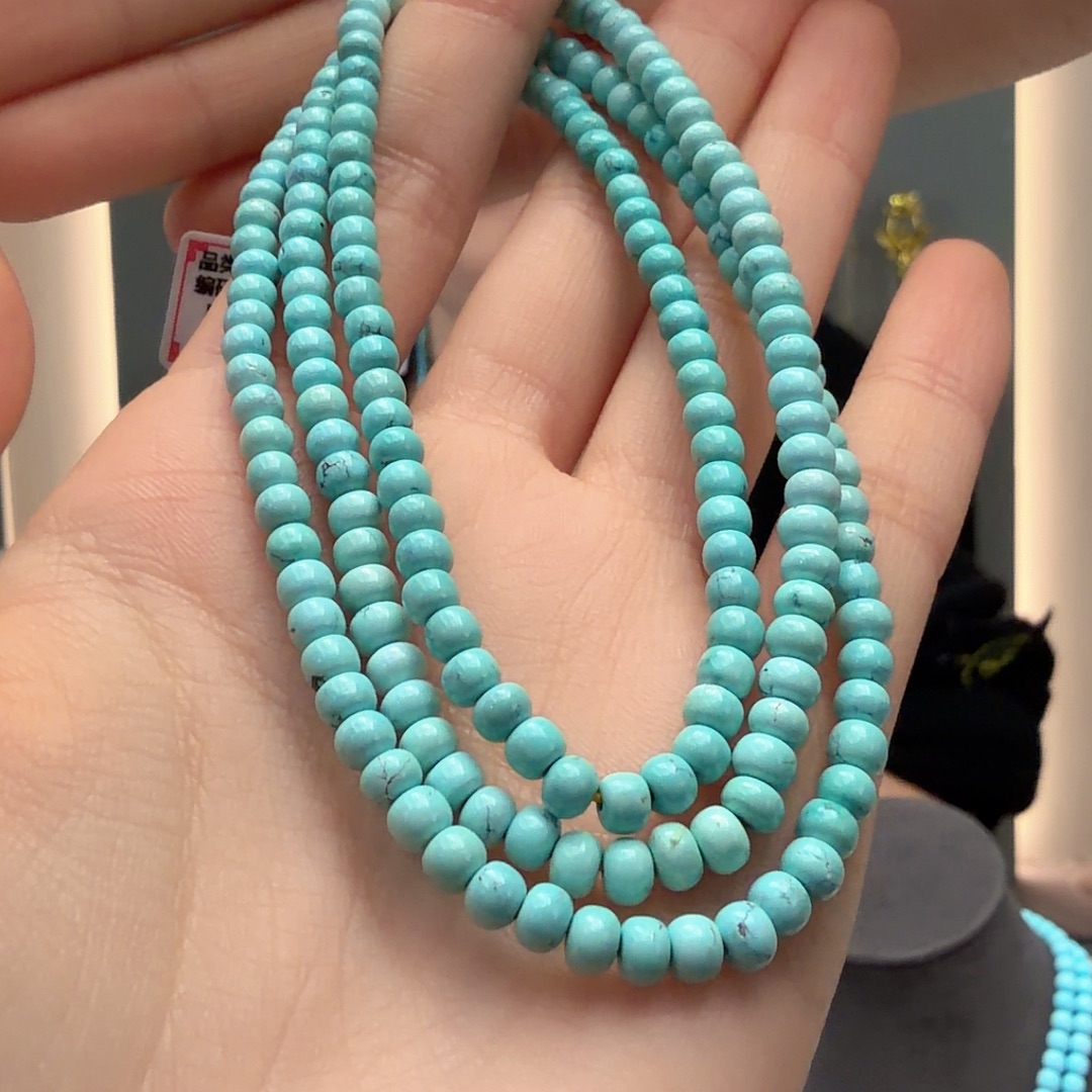 绿松石未镶嵌颈饰