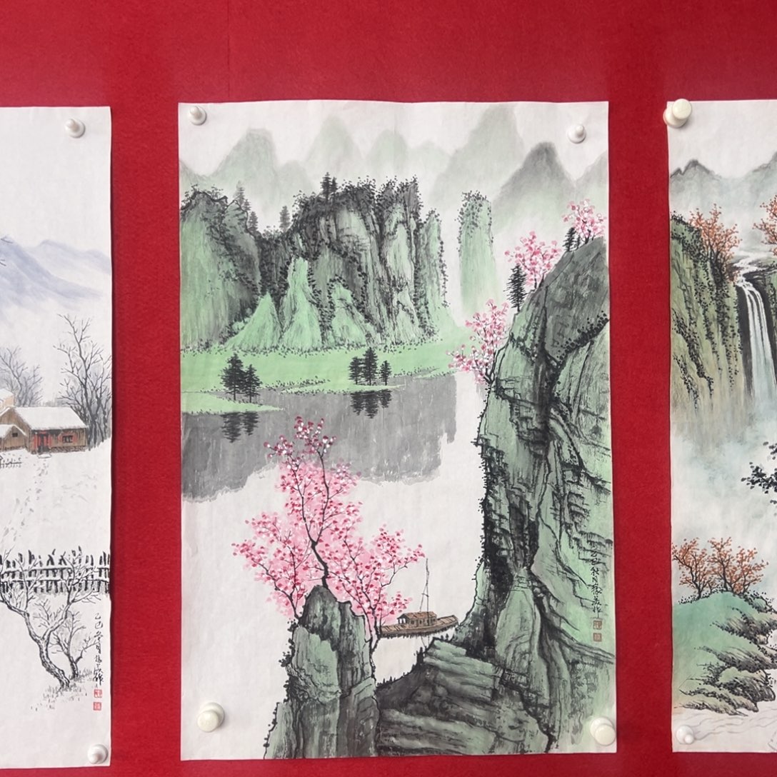 国画绘画国画作品