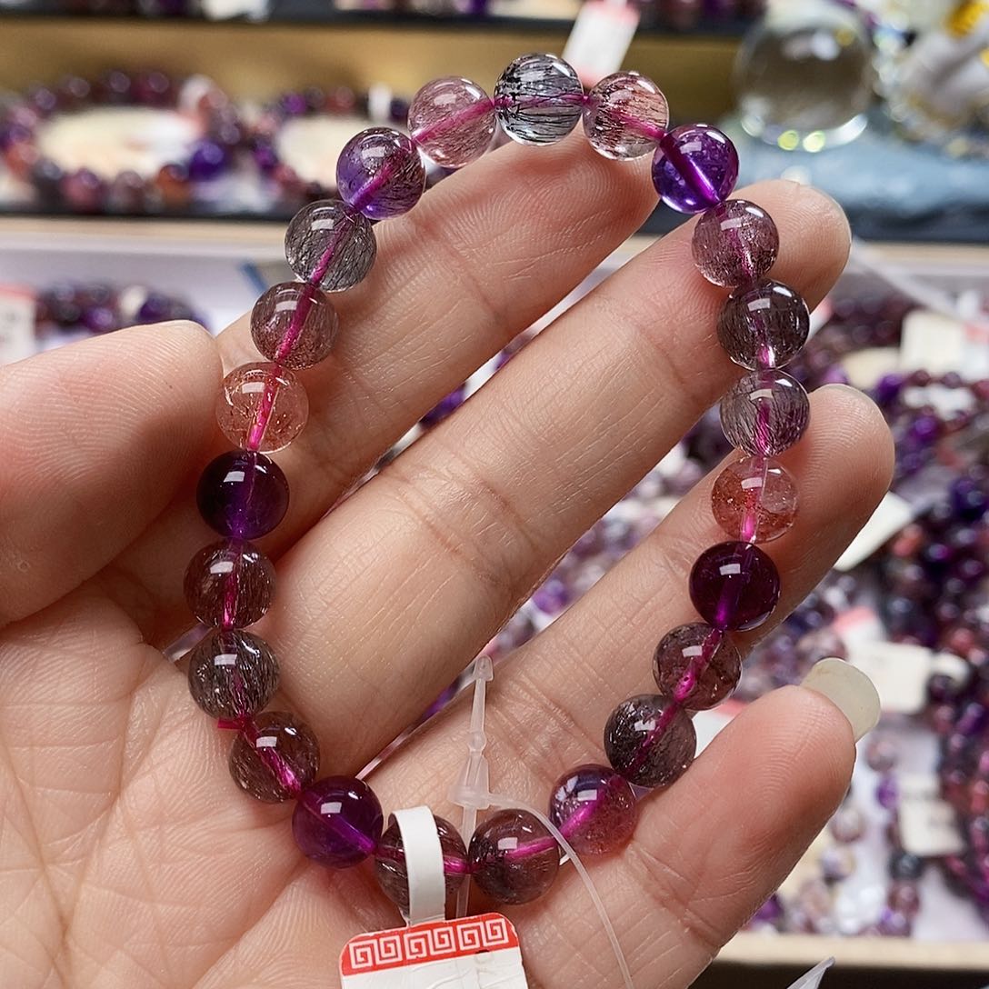 未镶嵌手链水晶8.2超七C7033