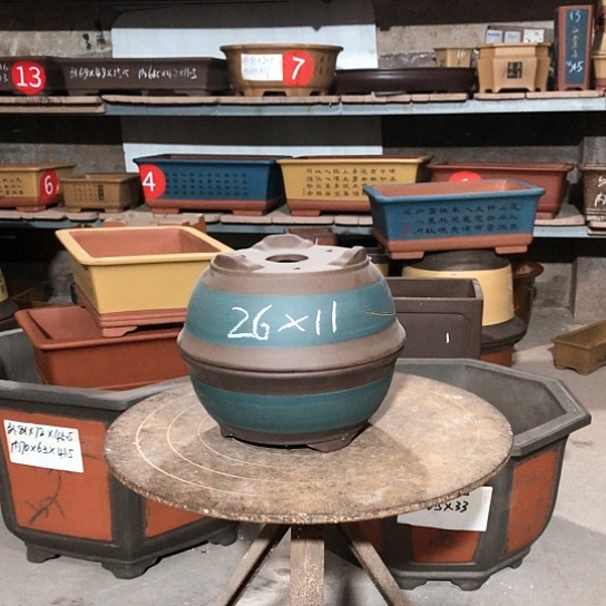 紫砂紫砂花盆包邮