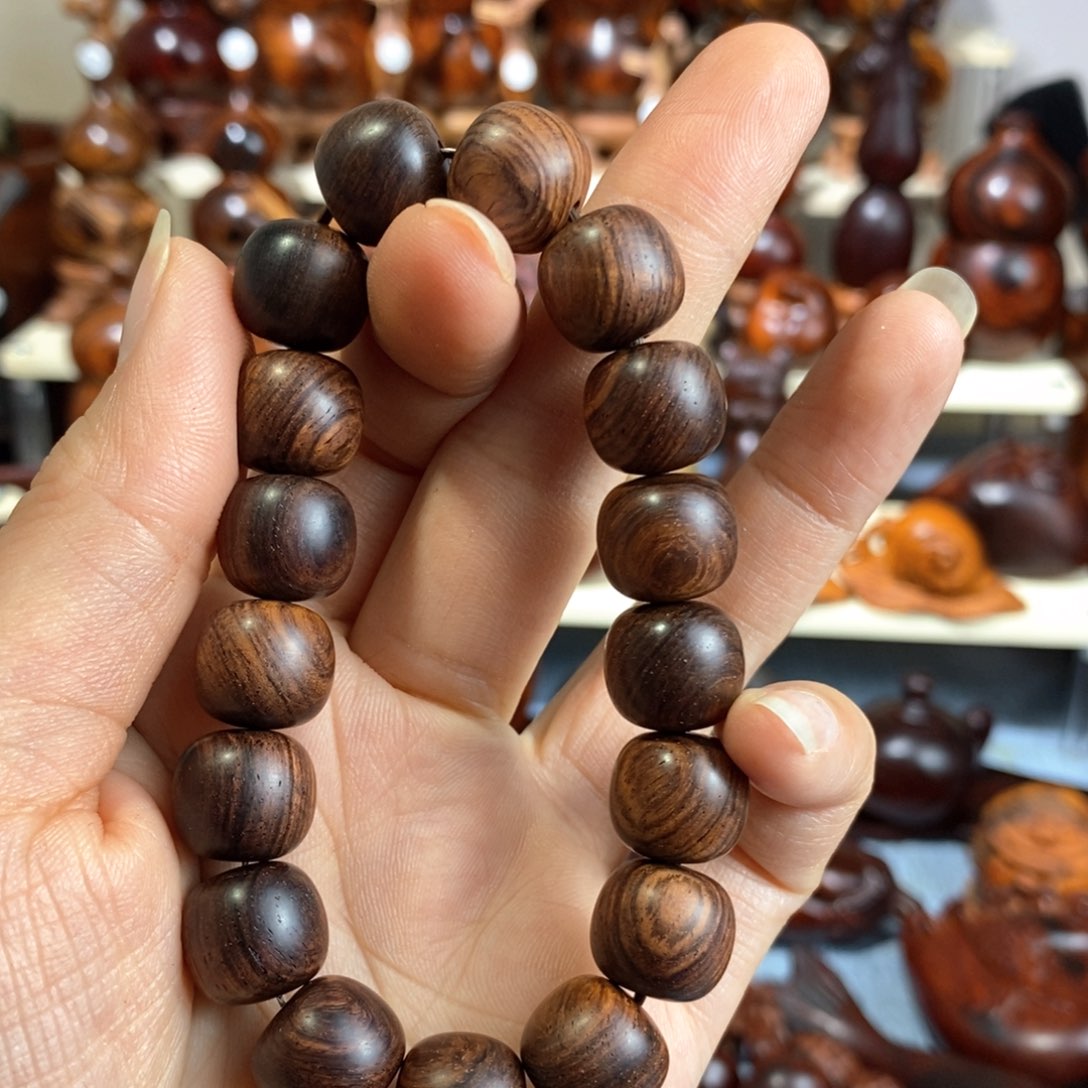 木ℳ****ゝ黄花梨紫油梨老料手串