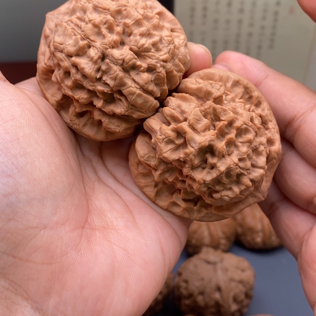 文玩核桃把件50龙鼎