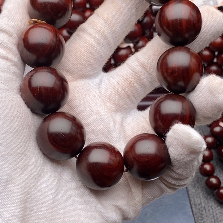 小***W小叶紫檀手串/手链2.0原汁原味泥料毛孔细腻