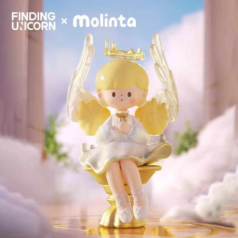 molinta自然有形系列爆米花盲盒潮玩摆件
