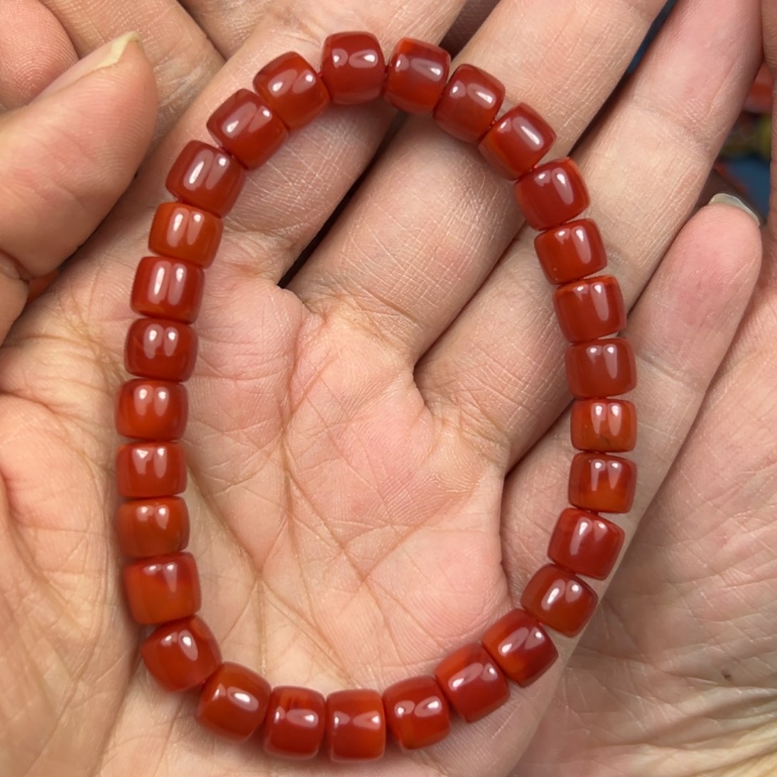 南红玛瑙手链未镶嵌燕*儿