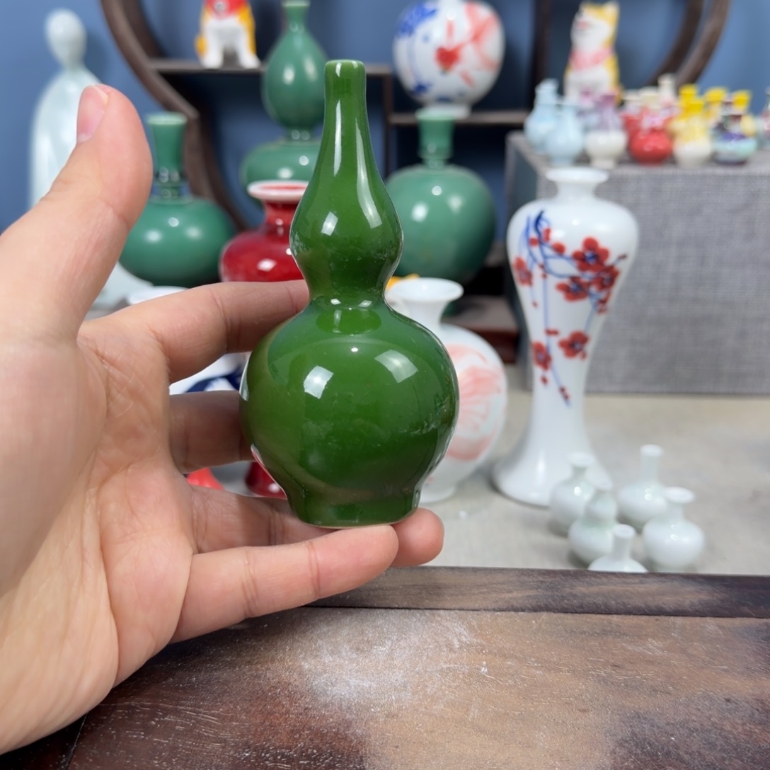 陶瓷手工小花器摆件